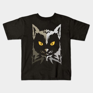 Cat Silhouette Kids T-Shirt